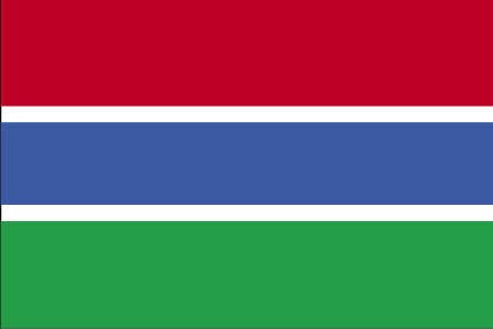 Gambiya Bayrağı 