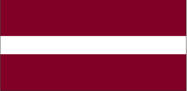 Letonya Bayrağı 
