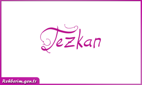 Tezkan İsminin Güzel Yazılışı