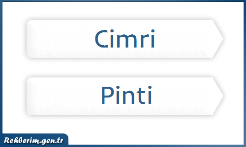 Cimri nedir? ne demek?